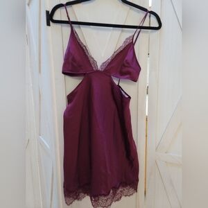 Burgandy Victoria's Secret Slip Size Small